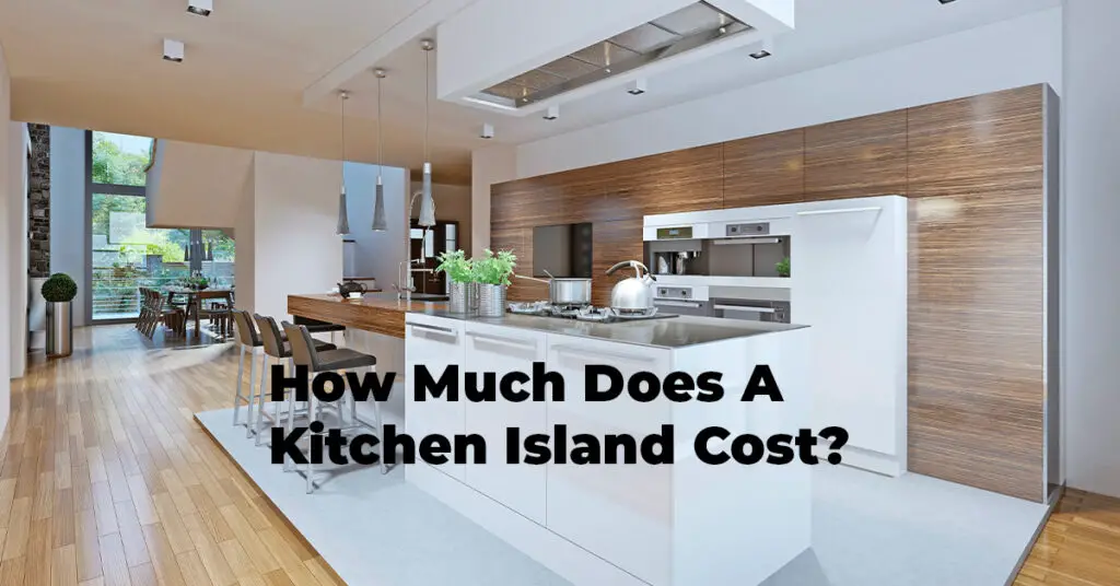 Exclusive kitchen island built in modern kitchen