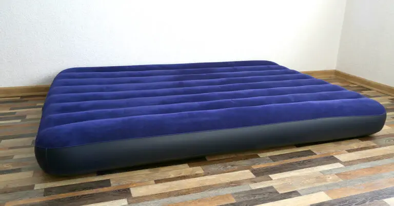 air mattress in washing machine